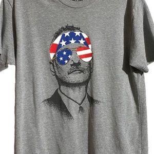 Like New Chives Patriotic Bill Murray Bohemian Mens Tee Cheech & Chong